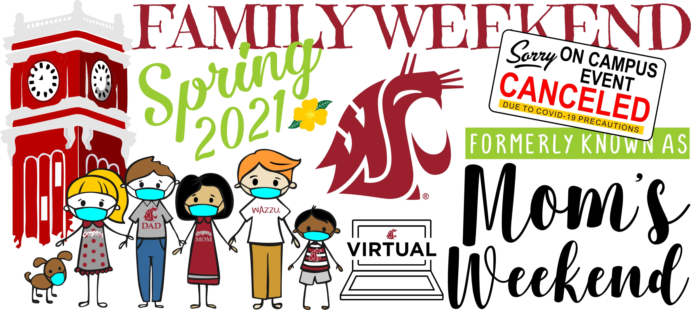 2021 WSU Spring Family Weekend Mug